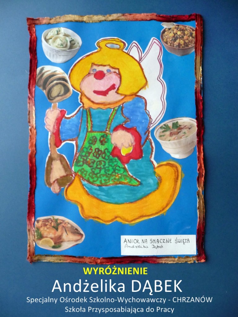Andżelika Dąbek - wyróżnienie